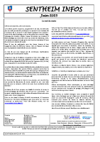 SENTHEIM INFOS – JUIN 2025